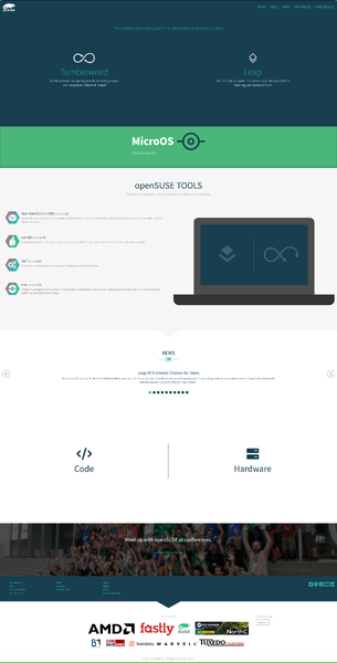 File:OpenSUSE Leap 15.6 webpage.webp